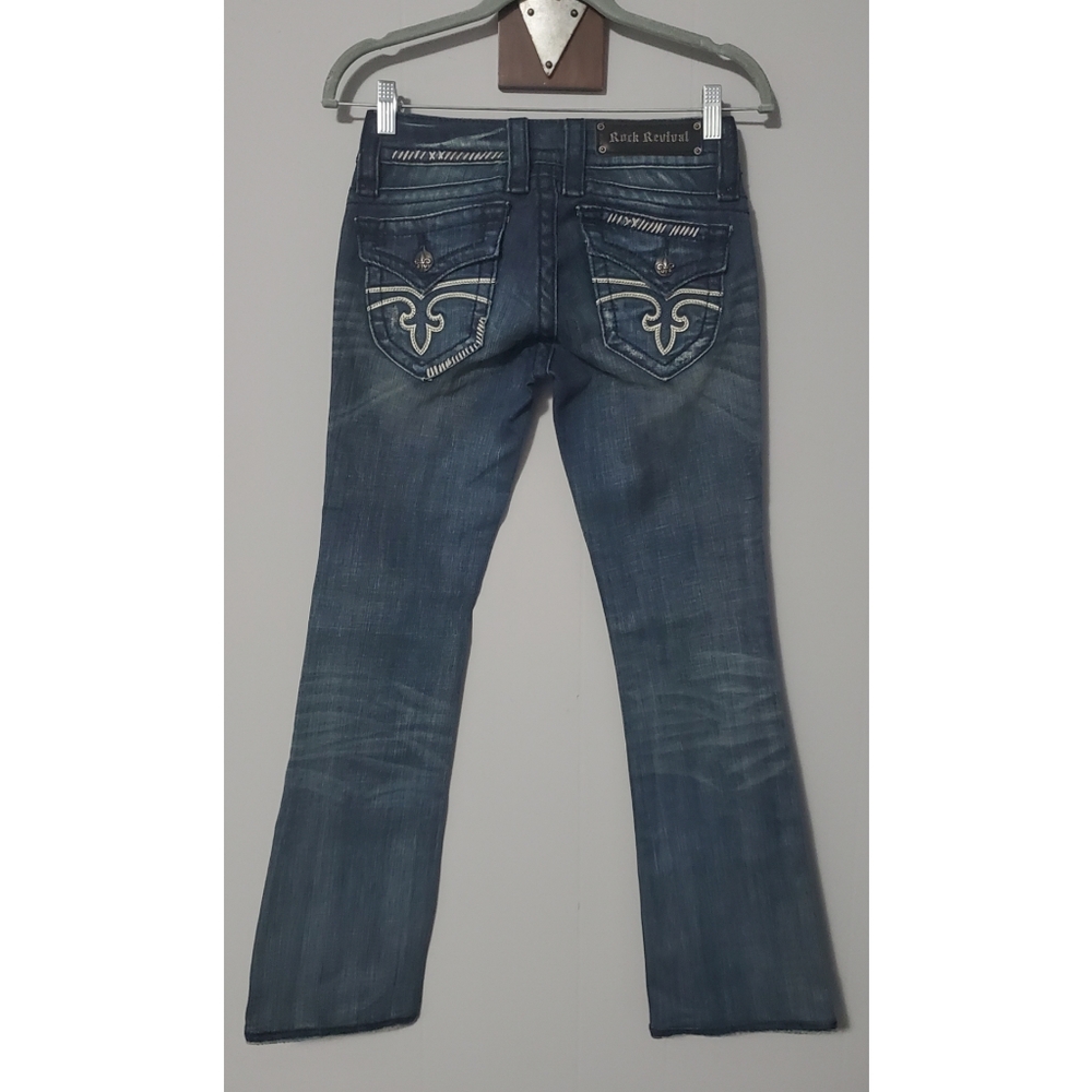 Rock Revival Hayley Boot size 25 jeans - Picture 1 of 10